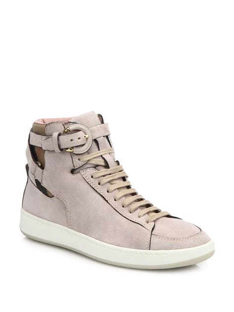 burberry high-top sneakers|Burberry high top sneakers women.